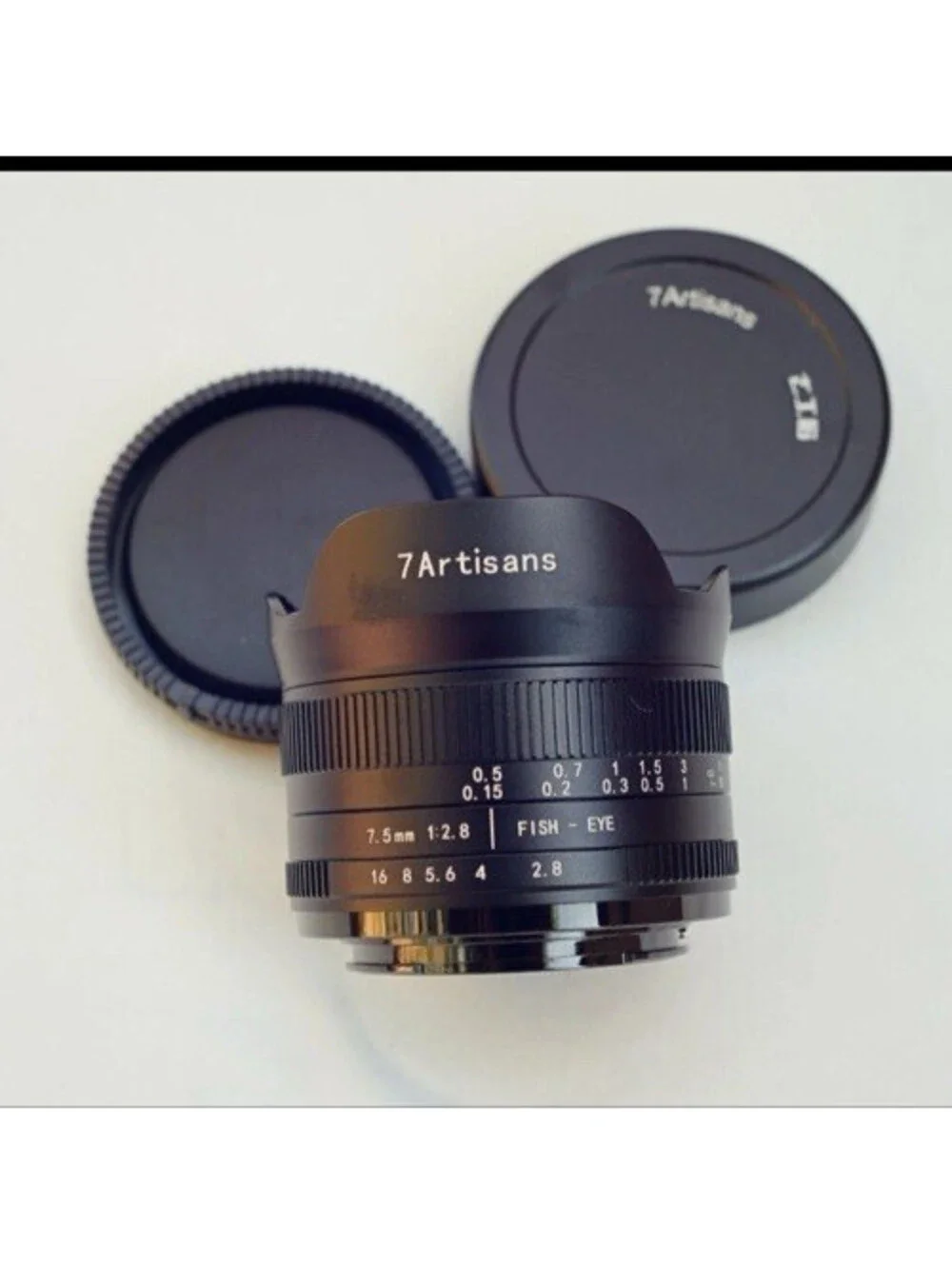 7Artisans 7.5mm f/2.8 II Manual Fisheye Lens for Fujifilm X-Mount Boxed MINT